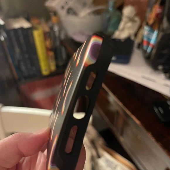 NOT FOR SALE!! LIKE NEW protective rainbow case by Casely for iPhone 12 Pro Max